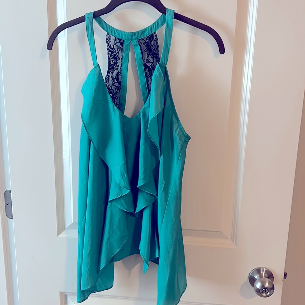 Turquoise Blouse